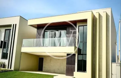 Sobrado de alto padrão no condomínio jardins capri – 3 suítes – 248m² construído