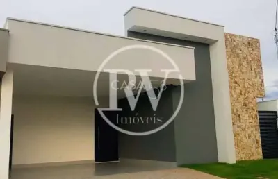 Casa em condomínio fechado com 3 quartos à venda na Avenida Arvoredo, Jardins Bolonha, Senador Canedo