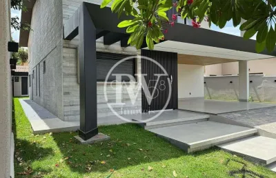 Sobrado de alto padrão à venda – 4 suítes – 340 m² construídos – cond. completo