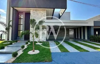 Casa em condomínio no terras alpha 1 à venda – 4 suítes – 259 m² construídos