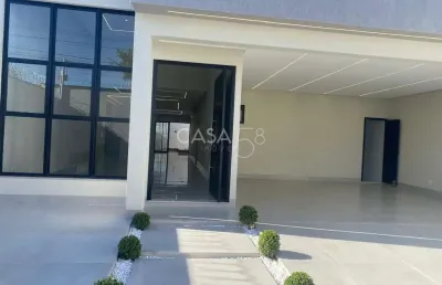 Casa de alto padrão com 3 suítes e piscina no setor faiçalville – 228 m