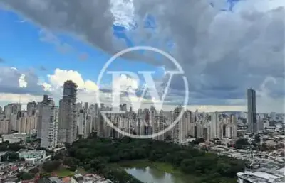 Apartamento duplex à venda vista para o vaca brava, setor bueno, goiânia.
