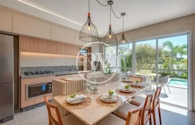 Ágio de casa em condominio 3 suítes plenas, sendo 1 master, solange park ii, goi