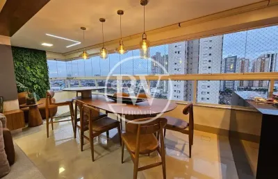Apartamento mobiliado de alto padrão à venda no setor bueno | 170m² | 3 suítes