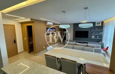 Apartamento à venda no on marista design 3 suítes 115m² mobiliado setor marista