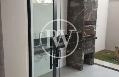 Casa à venda no setor vila maria – 3 quartos, suíte, área gourmet, financiável
