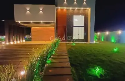 Casa térrea de alto padrão – 3 suítes | 15 km de goiânia | 2.000 m² de terreno