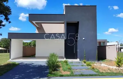Casa térrea – condomínio terras alpha – senador canedo