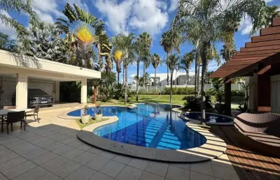 Sobrado de luxo no alphaville cruzeiro, 4 suítes, lote 1.800 m², const. 700 m²