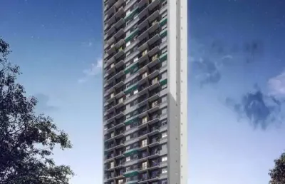 Apartamento para venda em são paulo, campo belo, 1 dormitório, 1 banheiro