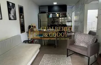 Casa mobiliada 2 dormitórios em condomínio – martim de sá, caraguatatuba.