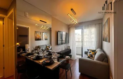 Easy, apartamento 2 dormitórios à venda, 34 m² - vila izabel - curitiba-lançamento