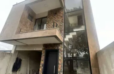 Belíssimo sobrado 3 dormitórios à venda, 146 m²- fazendinha - curitiba