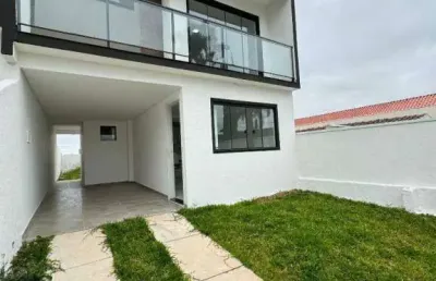 Sobrado recém construído, 3 dormitórios, 3 vagas, terraço, à venda, 130 m²- portão