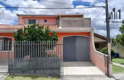 Casa com 4 dormitórios à venda, 53 m² - xaxim - curitiba/pr