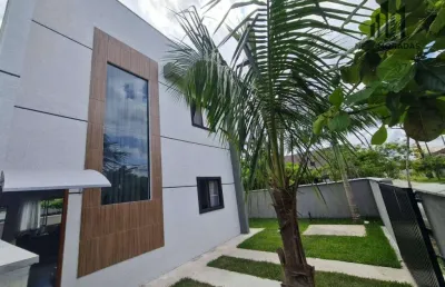 Sobrado com 3 dormitórios à venda, 73 m² - monções - pontal do paraná/pr