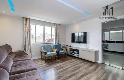 Residencial rocha, casa 3 dormitórios - alto boqueirão