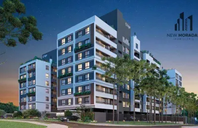 High city habitat - studio 1 dormitório à venda, 26 m² - novo mundo - curitiba/pr