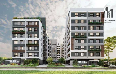 High city habitat - apartamento 3 dormitórios à venda, 65 m²- novo mundo - curitiba