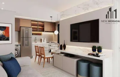 Merizzo residencial - cobertura 2 dormitórios à venda, 81 m² - capão raso.