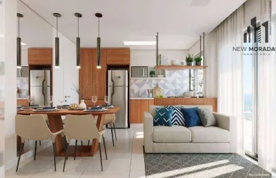 Tjm 526 - apartamento 2 dormitórios à venda, 49 m²- capão raso.