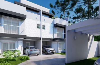 Sobrado 3 dormitórios à venda, 120 m² - uberaba - curitiba/pr
