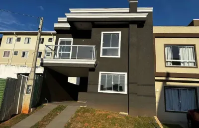 Villagio di napoli - sobrado 3 dormitórios à venda, 120 m² por r$ 650.000 - campo de santana - curitiba/pr