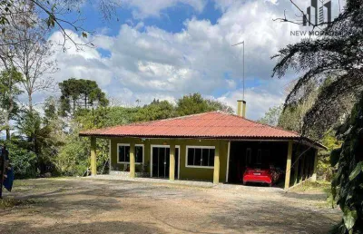 Chácara com casa 4 dormitórios à venda, 12.859 m²- área rural - são josé dos pinhais
