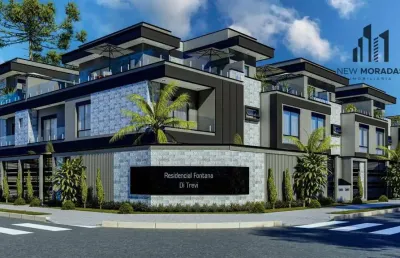 Sobrados em condominio em construção, à venda, 136 m² - cajuru - curitiba