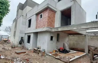 Sobrado de fundos em condominio,  3 dormitórios à venda, 126 m² - novo mundo