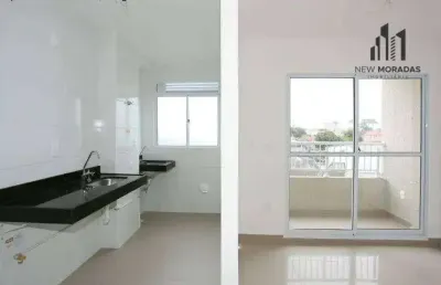 Apartamento 2 dormitórios, sacada churrasqueira, à venda, 44 m²- novo mundo