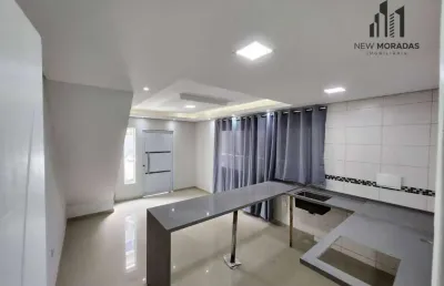 Sobrado à venda, 70 m² por r$ 395.000,00 - sítio cercado - curitiba/pr