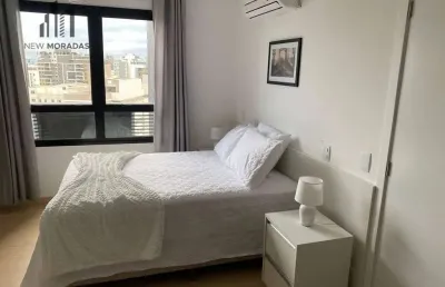 Studio com 1 dormitório à venda, 27 m² - cristo rei - curitiba/pr
