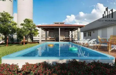 Apartamento 2 dormitórios à venda, 40 m²- bom jesus - campo largo/pr