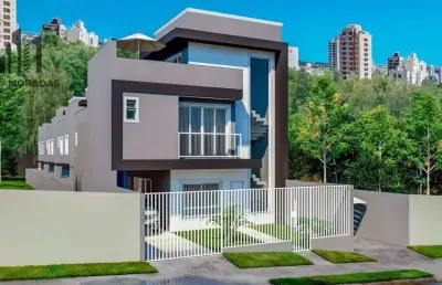 Sobrado com 3 dormitórios à venda, 120 m² por r$ 779.000,00 - portão - curitiba/pr