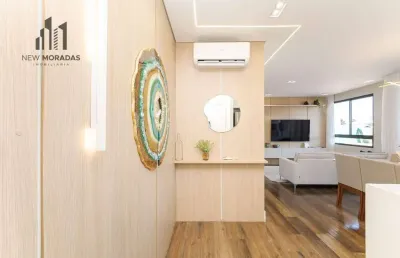 Apartamento com 3 dormitórios à venda, 50 m² por r$ 550.000,00 - novo mundo - curitiba/pr