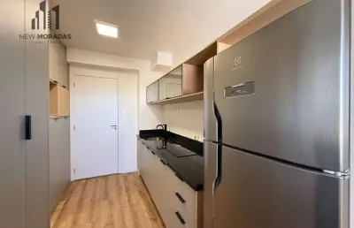 Studio para alugar, 17 m² - novo mundo - curitiba/pr