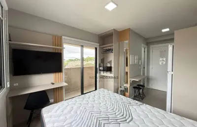 Kitnet / Stúdio para alugar na Rua Ildefonso Stockler de França, 260, Novo Mundo, Curitiba