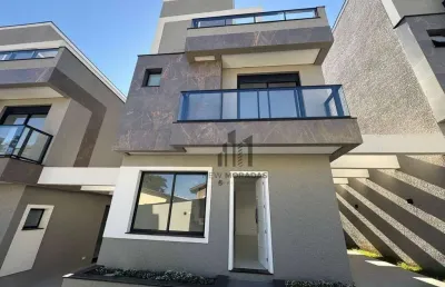 Sobrado com 3 dormitórios à venda, 123 m² por r$ 1.049.000,00 - mercês - curitiba/pr