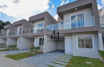 Belle ville, sobrado 3 dormitórios à venda, 122 m²  - campo comprido