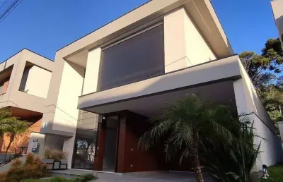 Sobrado em condomínio 3 dormitórios, 307 m²- butiatuvinha - curitiba/pr