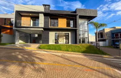Casa em condomínio fechado com 3 quartos à venda na rua tancredo neves, 990, jansen, gravataí por r$ 1.290.000