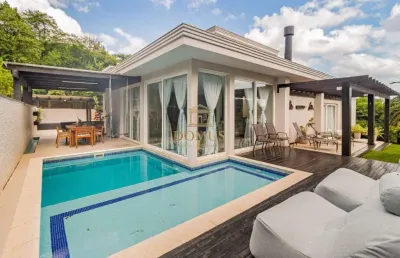 Casa em condomínio fechado com 3 quartos à venda na avenida senador salgado filho, 8500, são lucas, viamão por r$ 2.680.000