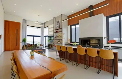 Casa em condomínio fechado com 3 quartos à venda na estrada das três meninas, 2001, vila nova, porto alegre por r$ 2.690.000
