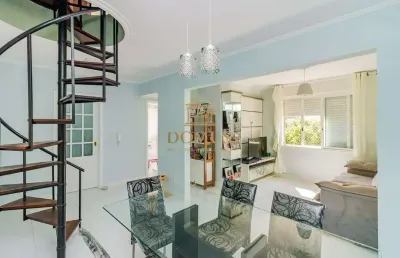 Cobertura com 3 quartos à venda na rua portuguesa, 276, partenon, porto alegre por r$ 499.000