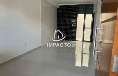 Sobrado novo com 2 dormitórios sendo 1 suíte e 1 vaga à venda