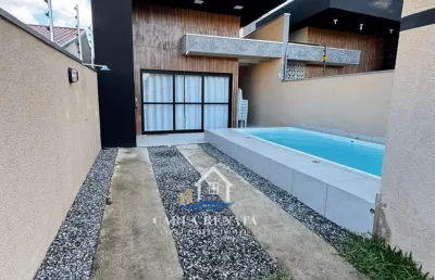 Linda casa no balneário eliane, guaratuba. perfeito para acolher sua família e amigos.