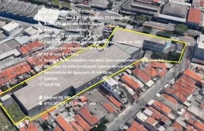 Galpão para locação em são paulo, pari, 10 banheiros