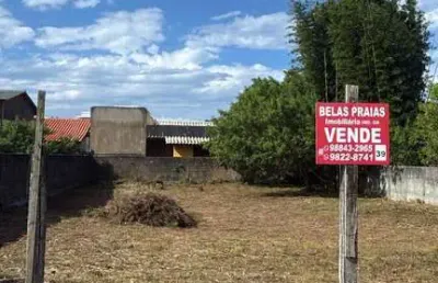 Terreno à venda na Av. Astrogildo De Quadros, Pinheira, Palhoça
