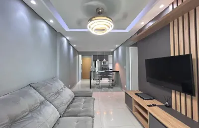 Apartamento 2 dormitórios varanda gourmet a venda r$740mil - canto do forte praia grande sp